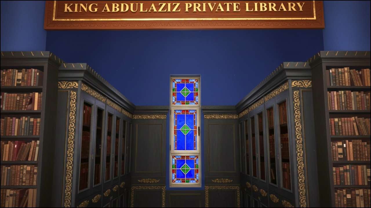 كتب ومخطوطات نادرة من المكتبة الخاصة للملك عبدالعزيز